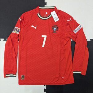 Portugal 2025/26 Ronaldo #7 Home Long-Sleeve Jersey